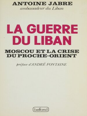 cover image of La Guerre du Liban